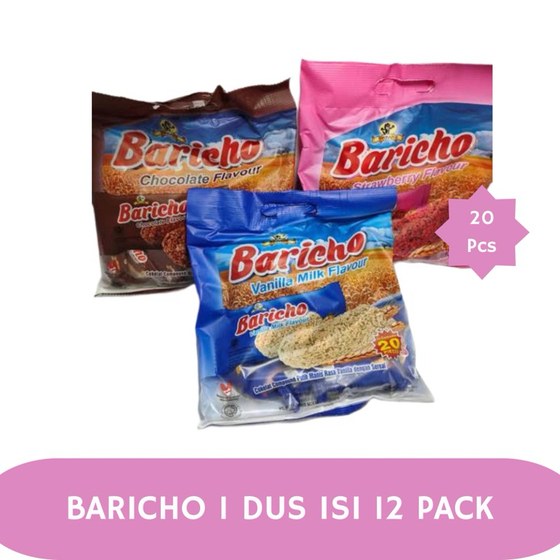 

Baricho 1 dus karton isi 12 pack /240 pcs exp 2026