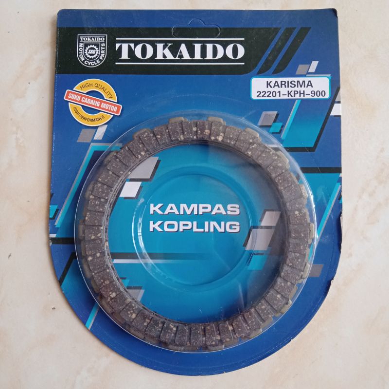 Kampas kopling Plat kopling Karisma, KPH %100 ORIGINAL TOKAIDO