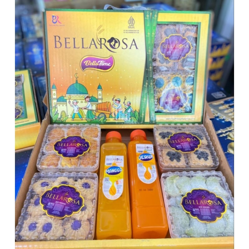 

BELLAROSA BELLA ROSA PAKET BELLA TIME KUE KERING LEBARAN IDUL FITRI HAMPERS