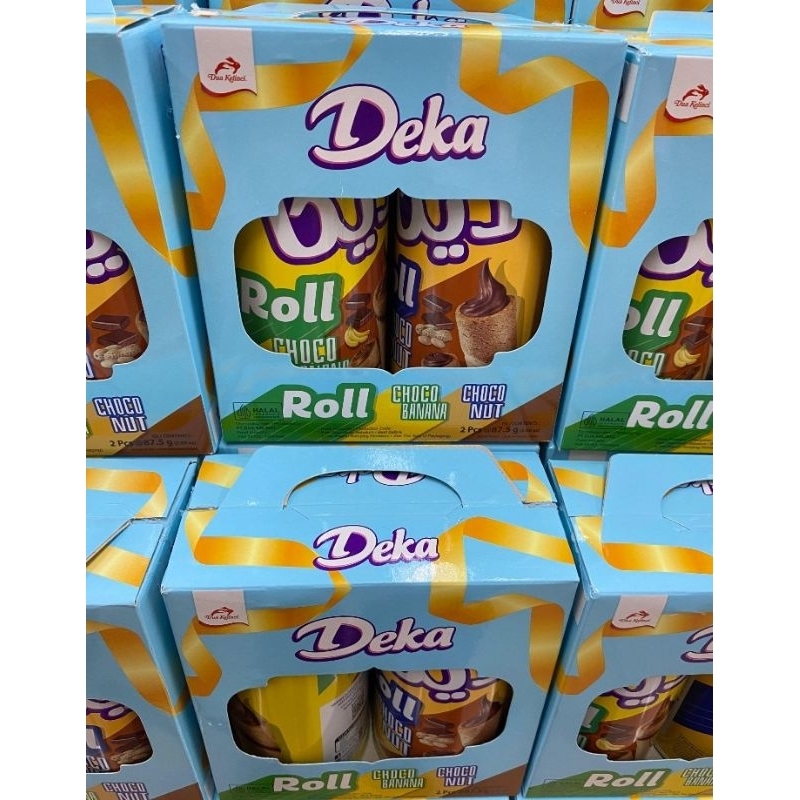 

Deka Wafer Roll Hampers Parcel Paket Lebaran Kaleng 2 x 100gr