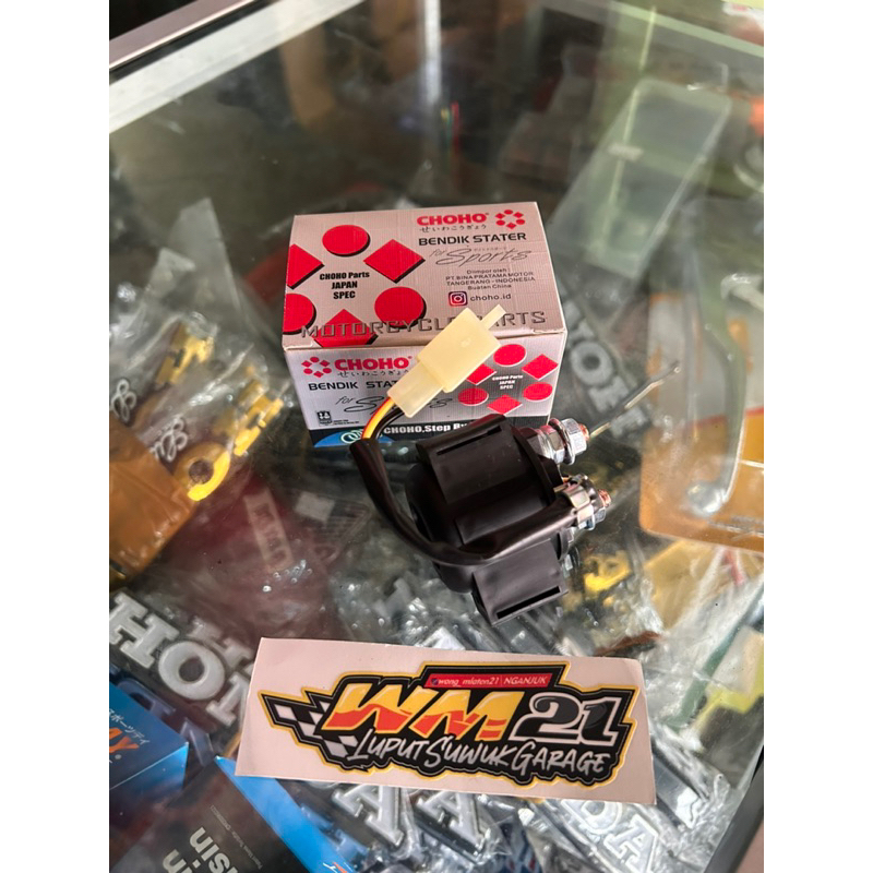 swicth stater bendik doubel stater tiger grand supra megapro CHOHO PART STARTER