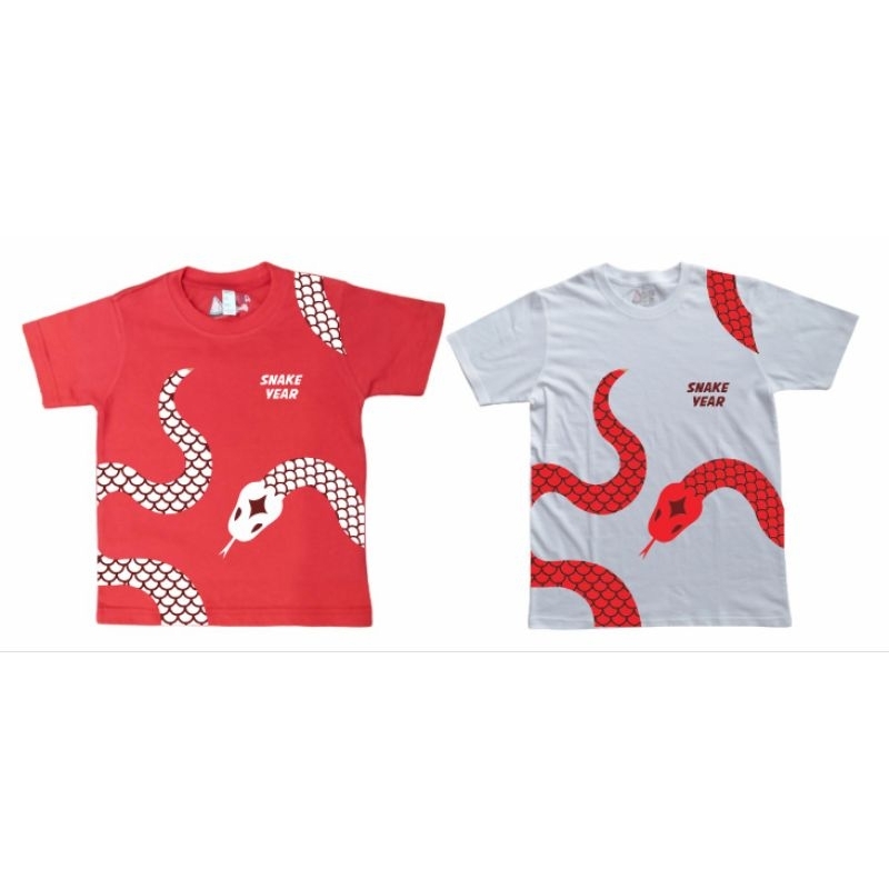 kaos couple family imlek shio ular