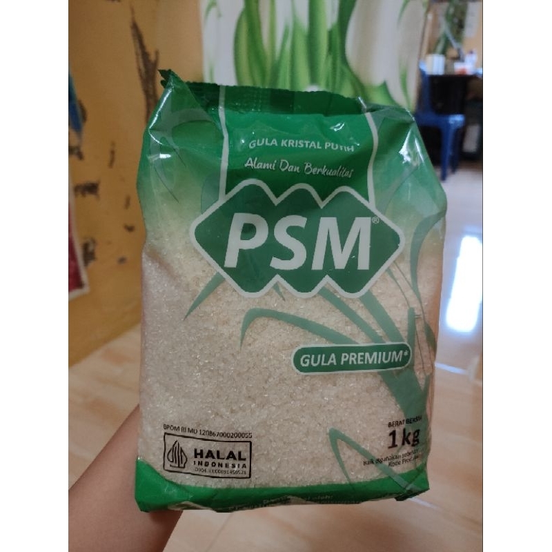 

Gula Pasir PSM 1 kg | Gula Putih Kristal Premium