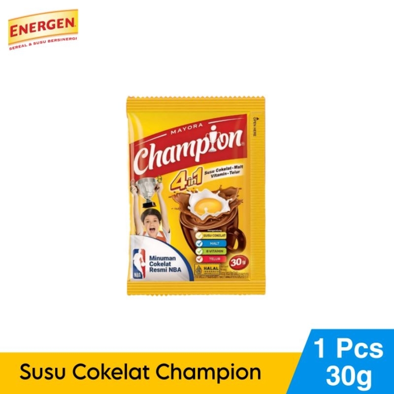 

Champion Susu Cokelat Minuman Resmi NBA 30g
