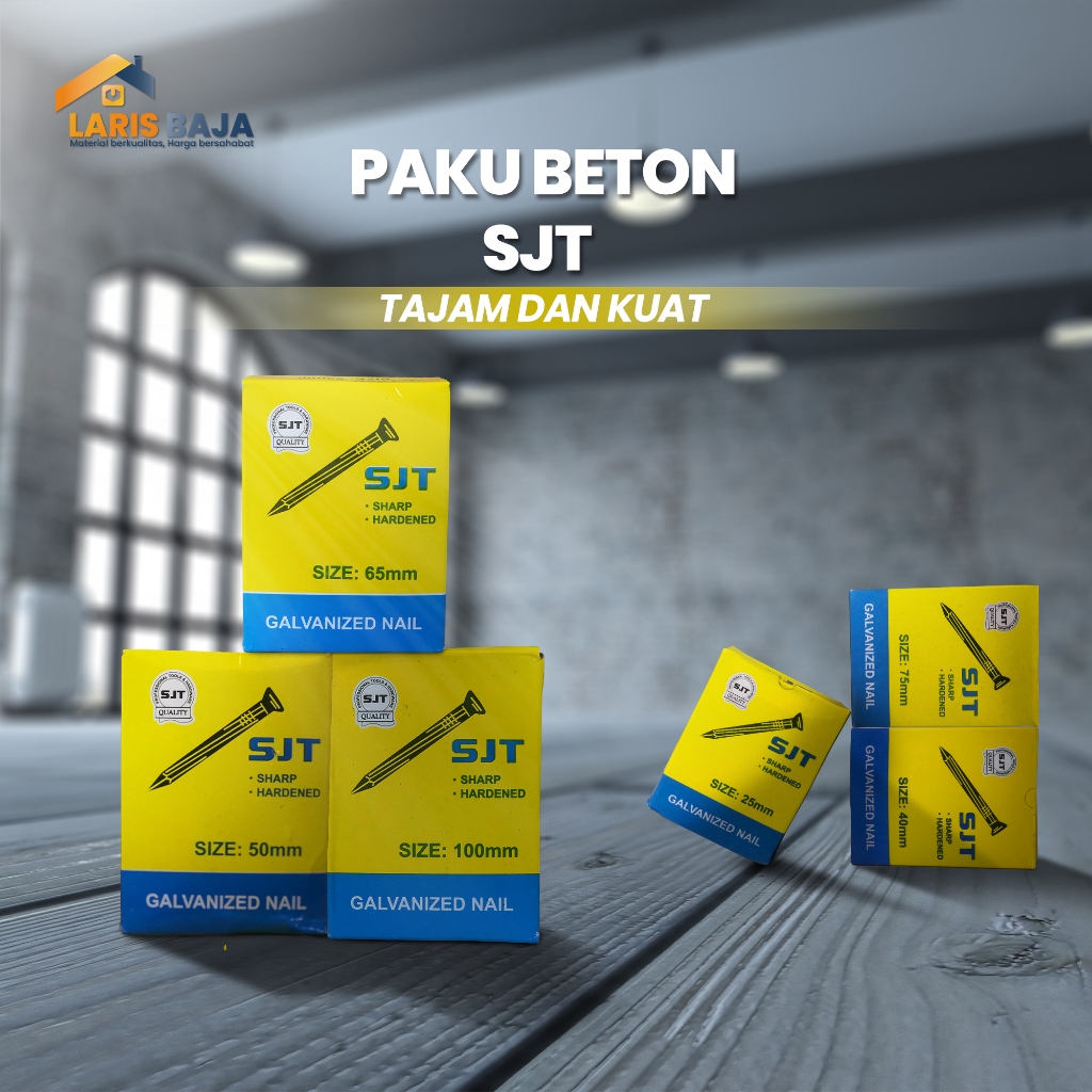 Paku beton putih SJT/paku tembok sjt