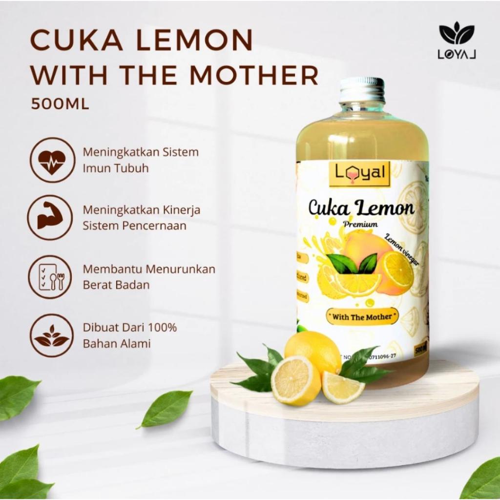 

LOYAL Cuka Lemon With the Mother 500ml