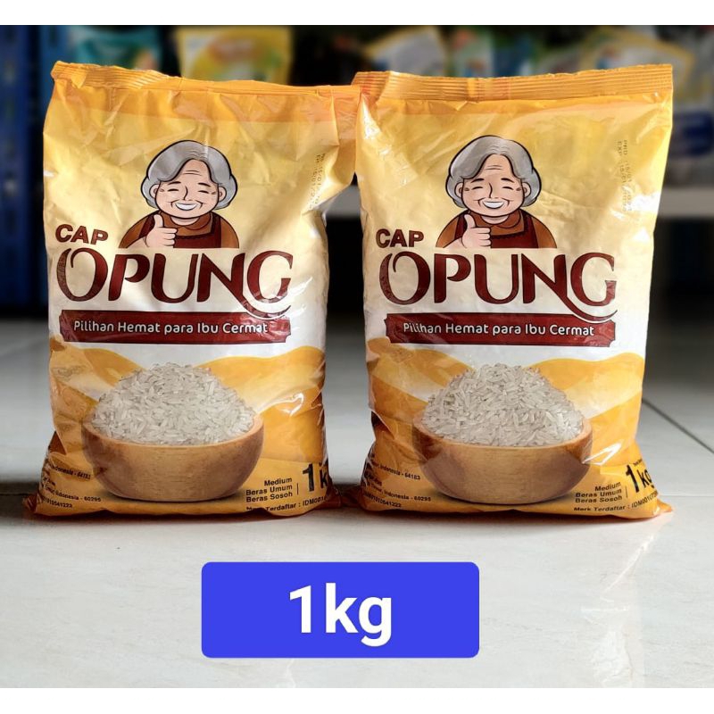 

BERAS CAP OPUNG KEMASAN 1 KG