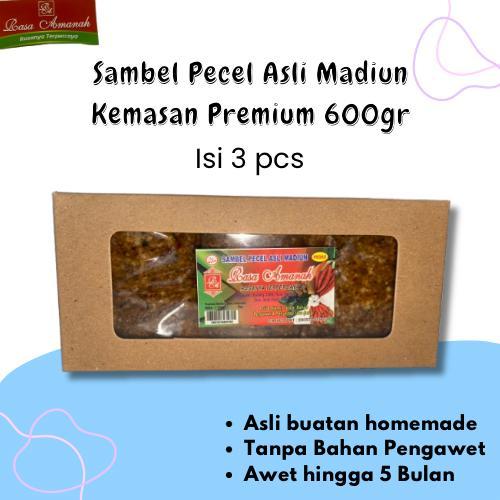 

Sambel Pecel Madiun Rasa Amanah Asli Madiun 600gr terjangkau murah
