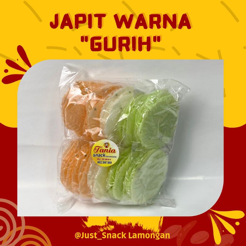 

Tania Snack Kering Japit warna