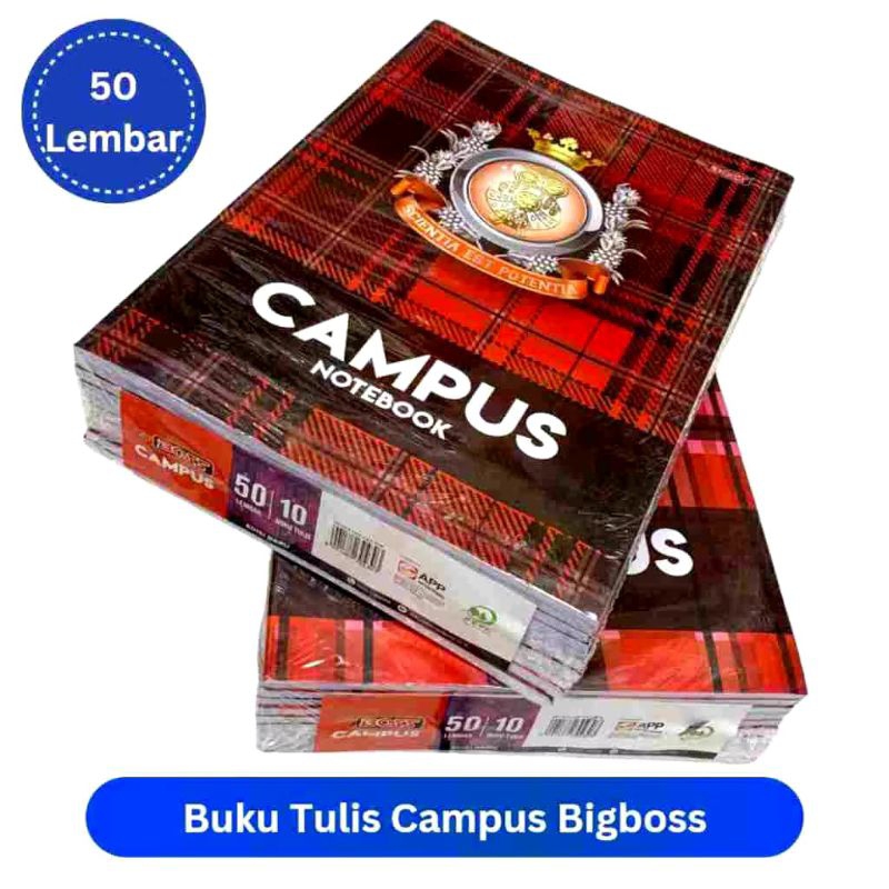 

Buku Tulis Big Boss Campus isi 50 Lembar