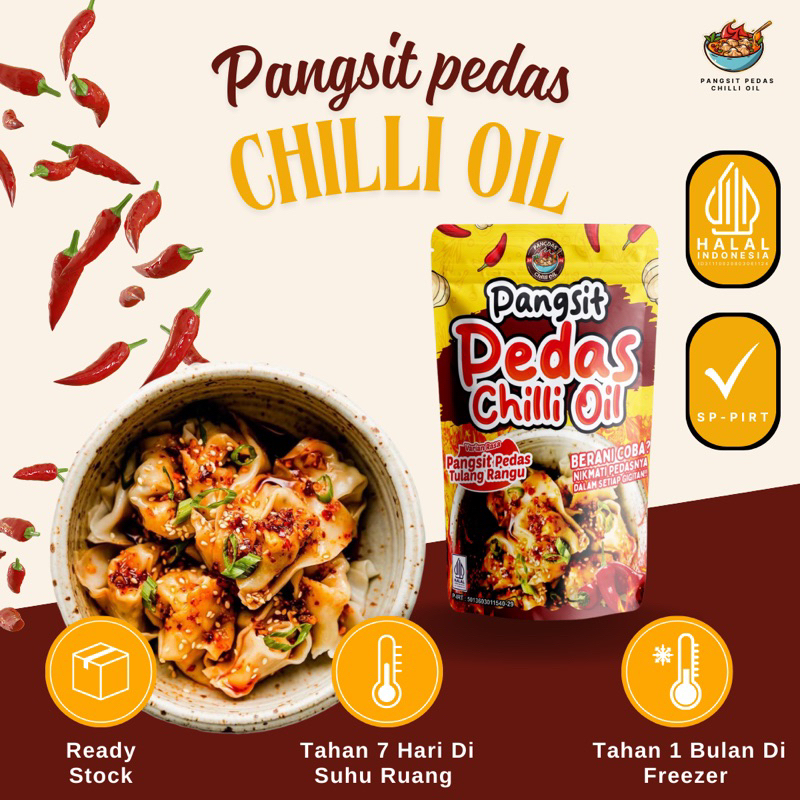 

Pangsit Pedas Chilli Oil Tulang Rangu
