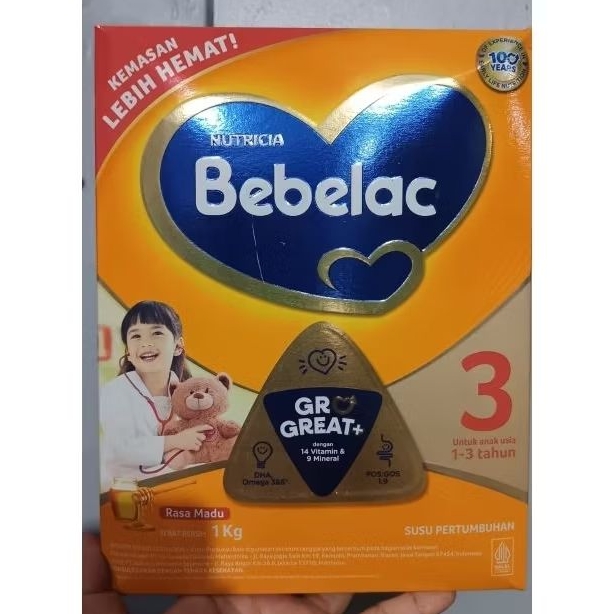 

Bebelac 3 Madu Susu Pertumbuhan Bubuk 1000 gr