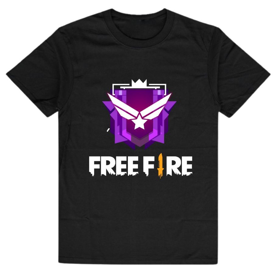 Kaos Anak Laki Laki Perempuan FF Grand Master Baju Kaos Anak Free Fire Lengan Pendek