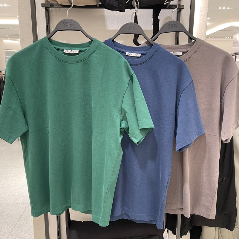 Kaus T-shirt Reguler ZARA MEN Jastip (jasa titip)