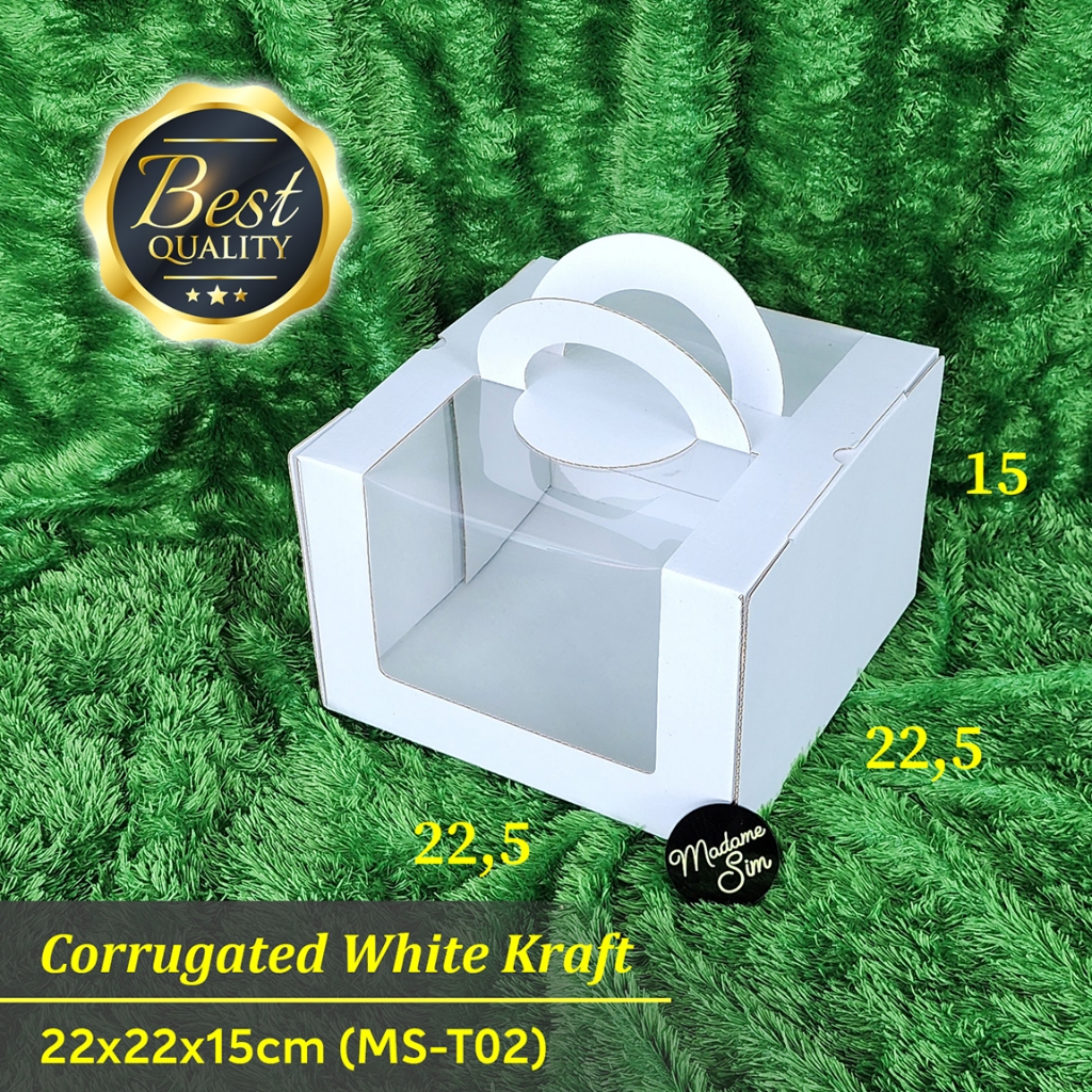 

GABLE BOX JINJING - DUS SOUVENIR - GIFT BOX - KOTAK KADO 22x22x15 - MS-T02 - WK (ISI : 10 PCS)