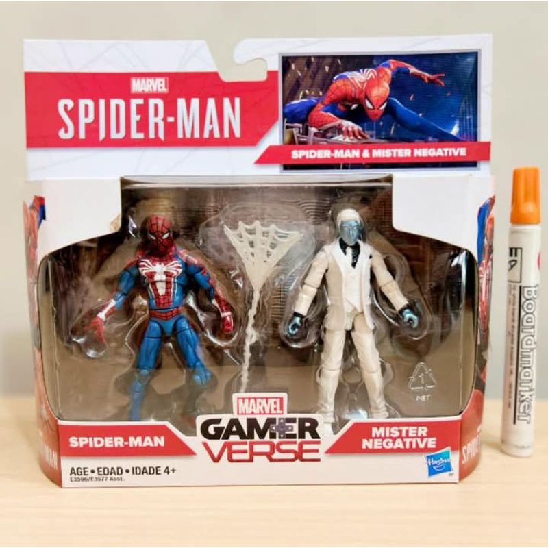Mainan action figureSpiderman vs mister negativeMarvel vs capcom
Tinggi 3.75inch
Gamerverse
Full art