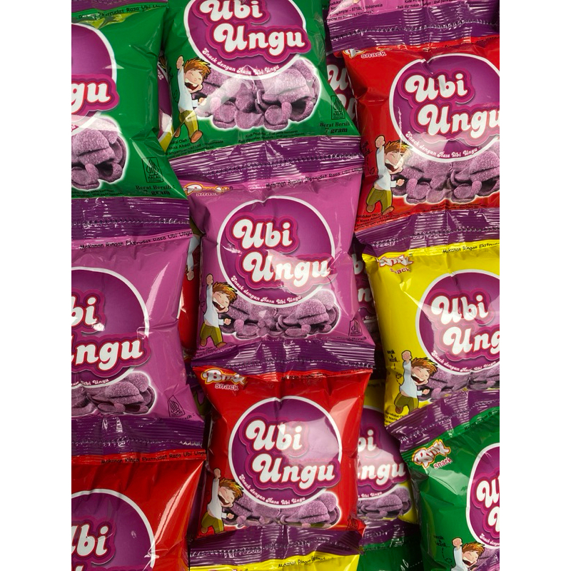 

[SATU RENTENG ISI 10 PCS] SNACK UBI UNGU