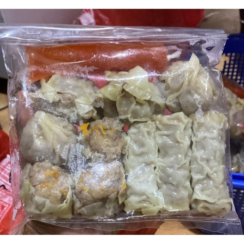 

Dimsum Gemoy isi 10. Dimsum lezat plus saus sambal