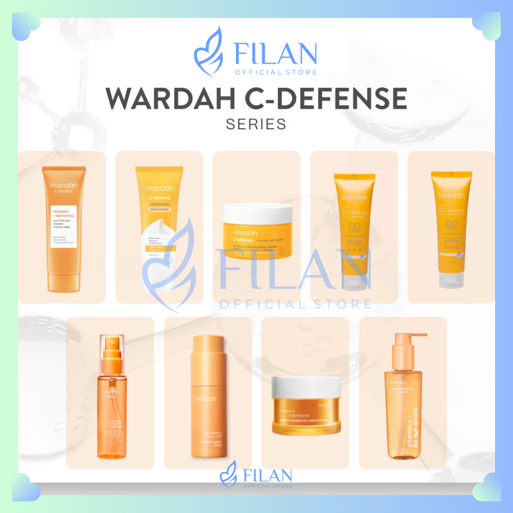 WARDAH C-Defense Series (Paket Lengkap)