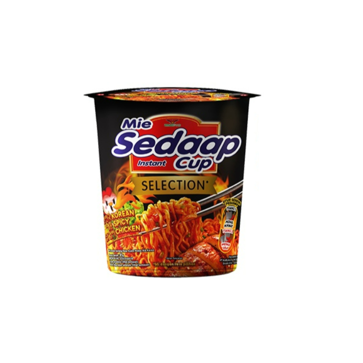 

Mie Sedaap Cup Korean Spicy Chicken 81 gr