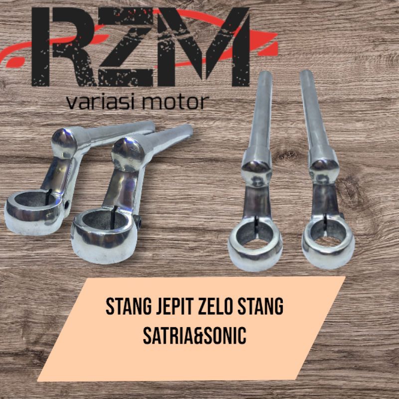 setang jepit stang zelo Honda sonic & satria fu uk lubang setang 26