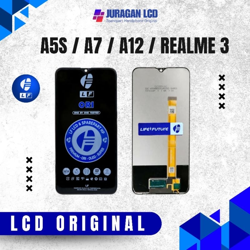 LCD Oppo A5s / A7 / A12 / Realme 3 Original fullset touchscreen Life future