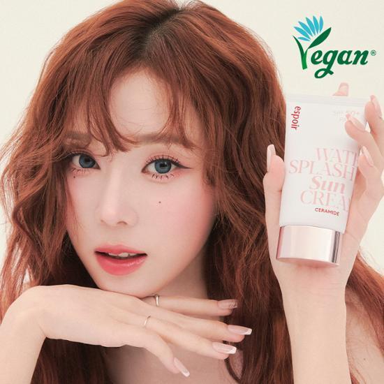 [Ready Stock & PO KR] Espoir Water Splash Sun Cream Ceramide 60ml Sunscreen Sunblock SPF 50+ PA++++ 