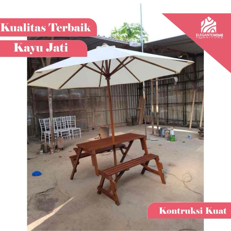 kursi magic payung outdoor kursi meja cafe payung cafe outdoor jumbo