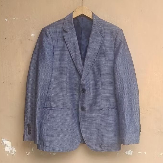 Blazer casual fashion pat grey motif