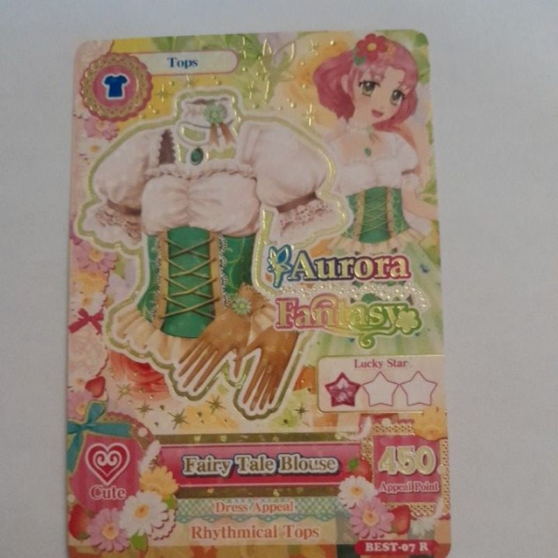 WTS AIKATSU CARD ORIGINAL MESIN FAIRY TALE BLOUSE