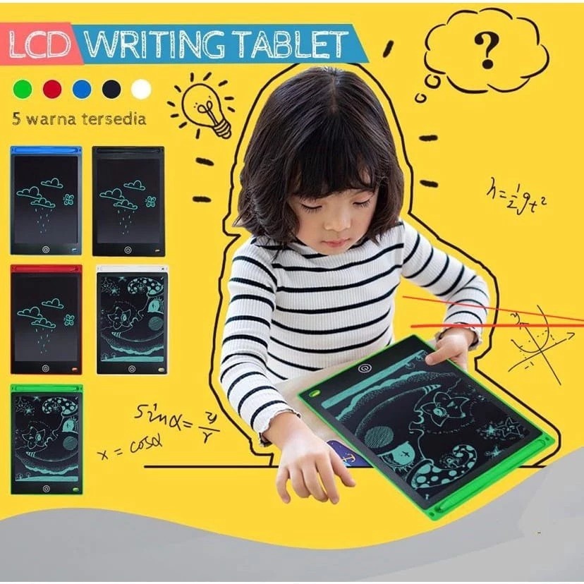 

Tablet LCD Drawing Writing Tablet 8.5" / Papan Tulis Gambar / Drawing Pad | Papan Tulis Anak Dan Dewasa