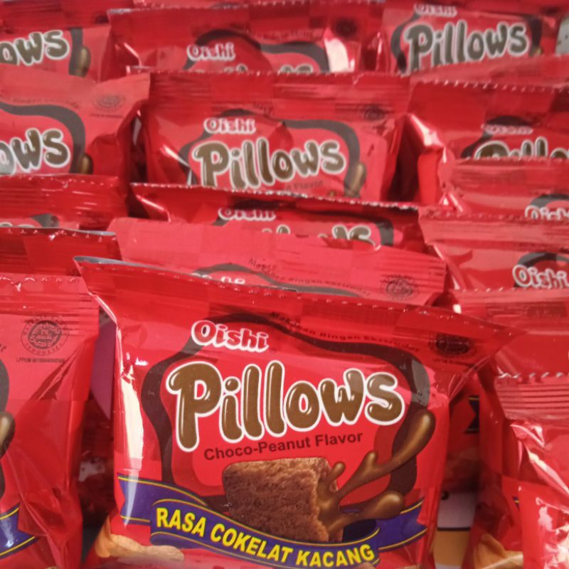 

Pillows Coklat Kacang 6g