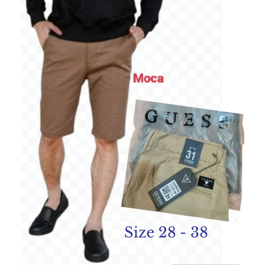 Celana Chino Pendek Pria Dewasa, Short Pants Original / celana pendek katun / celana import / celana
