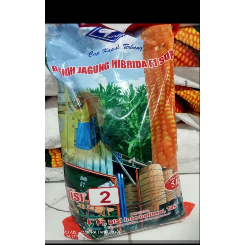 Benih jagung bisi 2 kemasan 5kg