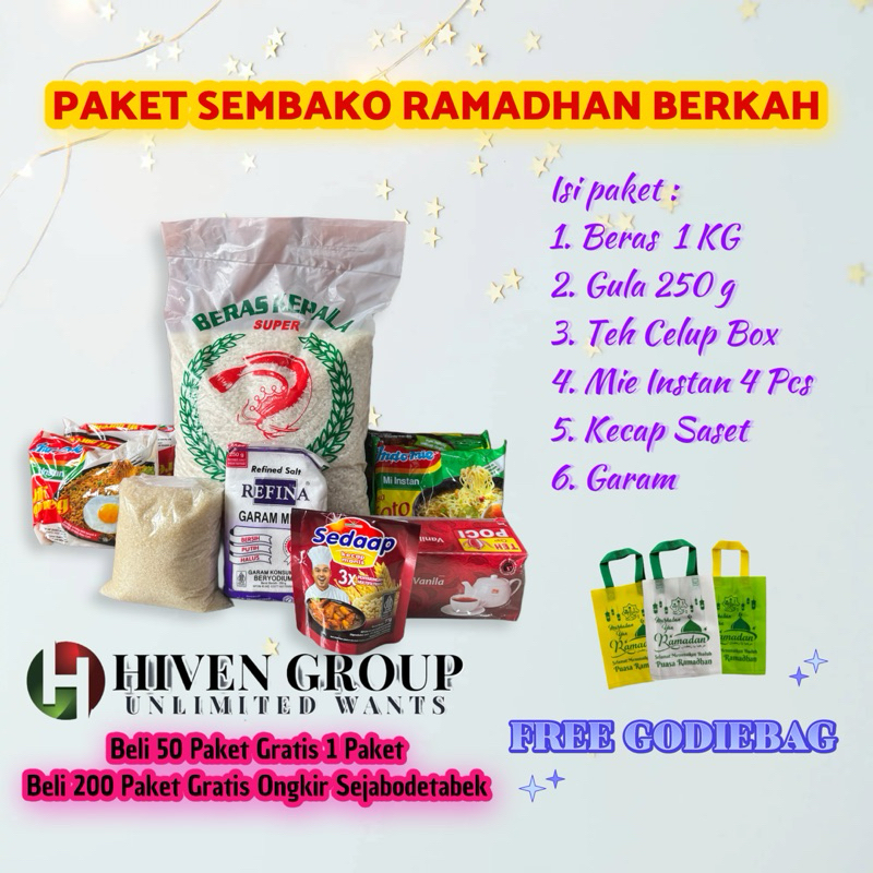 

Promo 7.7 PAKET SEMBAKO RAMADHAN BERKAH