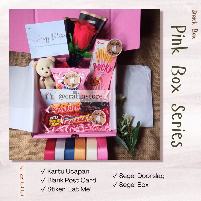 

HAMPERS PINK SERIES WISUDA ULANG TAHUN VALENTINE ANNIVERSARY SNACK GIFT BOX | GIFT BOX ULANG TAHUN MURAH | GIFT BOX VALENTINE