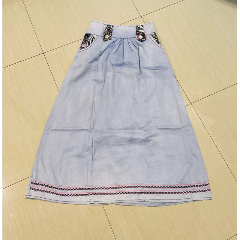 [PRELOVED] rok jeans motif bawah