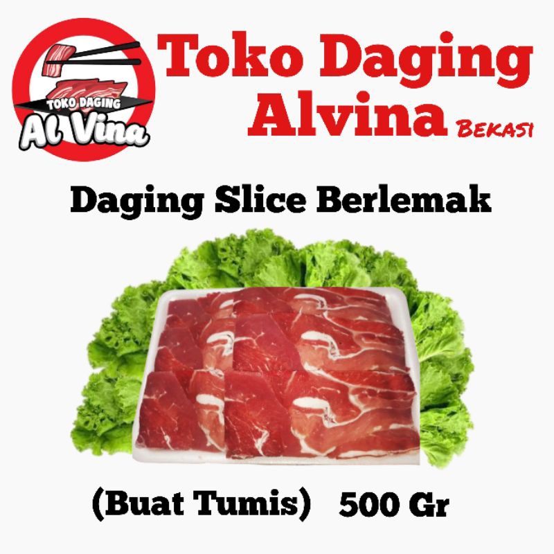 

Beef Slice Teriyaki Berlemak ( khusus masak tumis)-Toko Daging Alvina