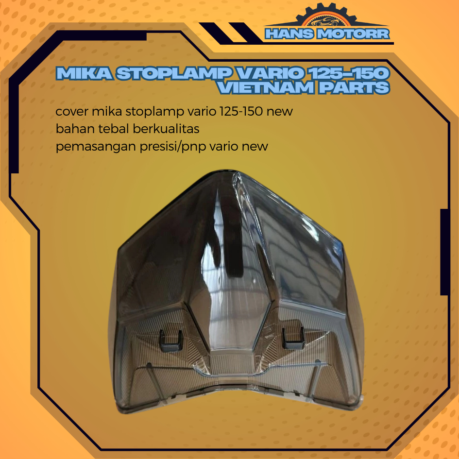 MIKA LAMPU STOP VARIO 150 NEW 125 NEW 2018 MIKA LAMPU REM MIKA STOP LAMP VARIO 150 NEW VARIO 160 MIK