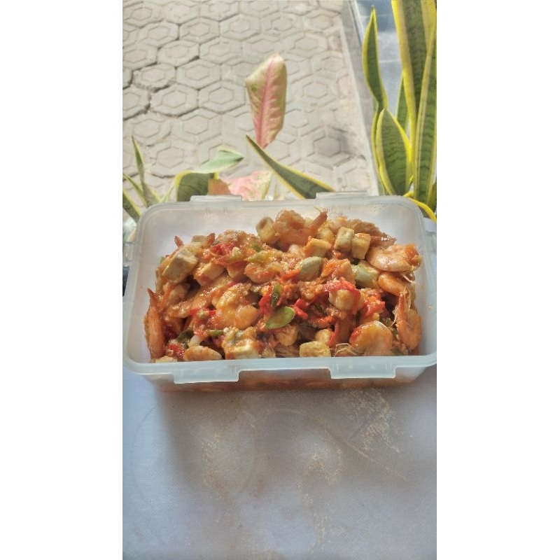 

udang tahu balado//sambelulek