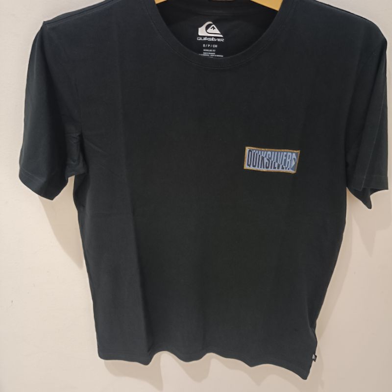 Kaos pria QUIKSILVER crossed out ss tee