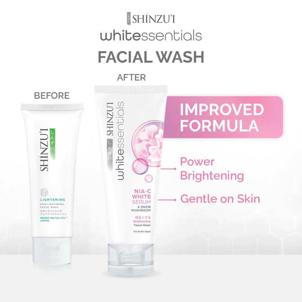 Shinzui WHITEssentials Facial Wash