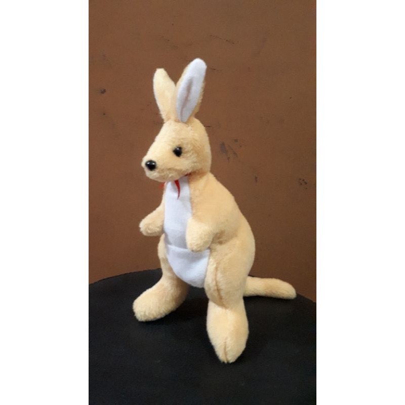 BONEKA KANGGURU OLEH OLEH AUSTRALIA IMUT EMPUK KANGURU LUCU 19CM MAINAN ANAK BONEKA