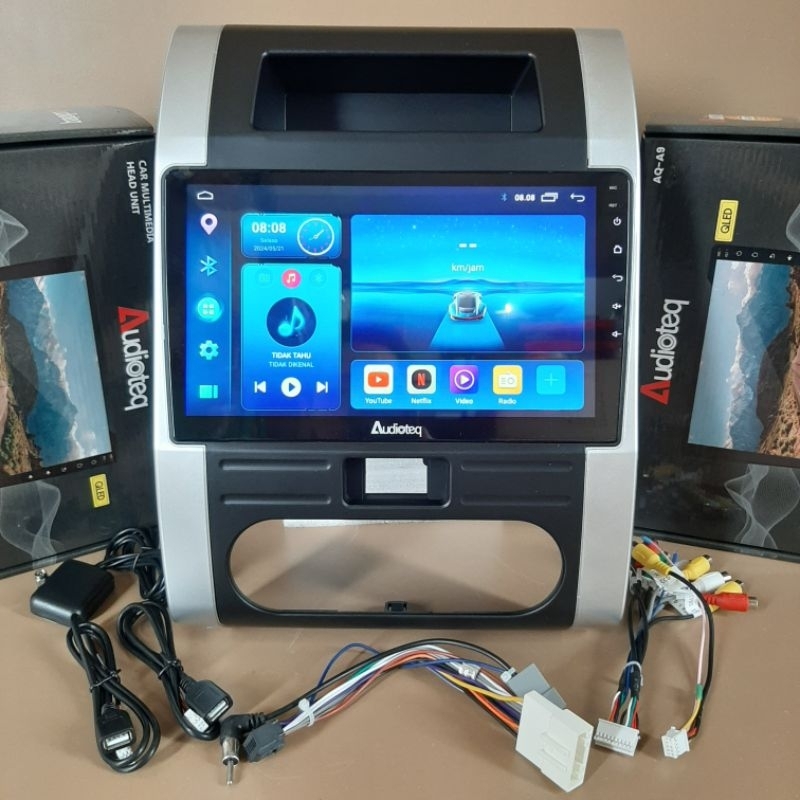 HEAD UNIT ANDROID XTRAIL T31 ( 2007 - 2013 ) ANDROID 10 INCH AUDIOTEQ RAM 2/64 GB NISSAN XTRAIL T31