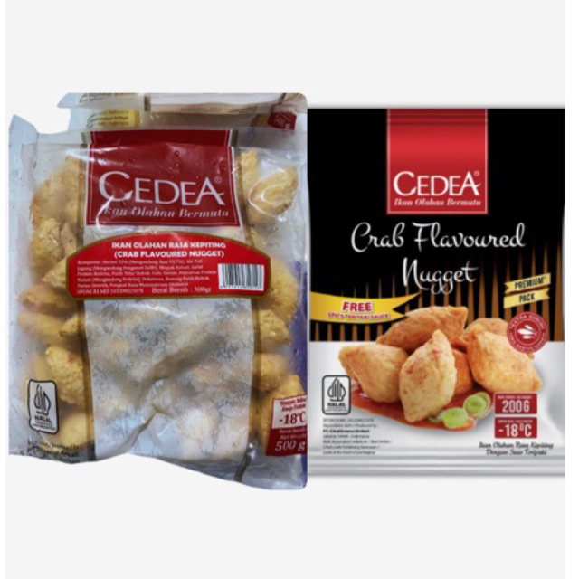 

MURAH Cedea Nugget Crab 250gr/500gr