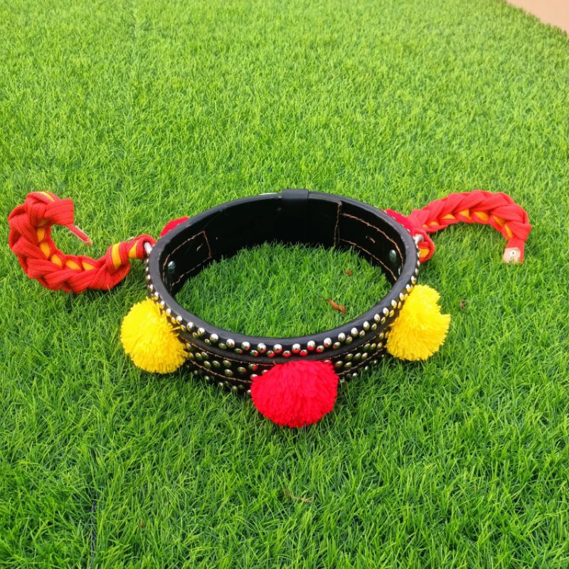 Kalung Domba/Gongseng Domba Kulit Asli