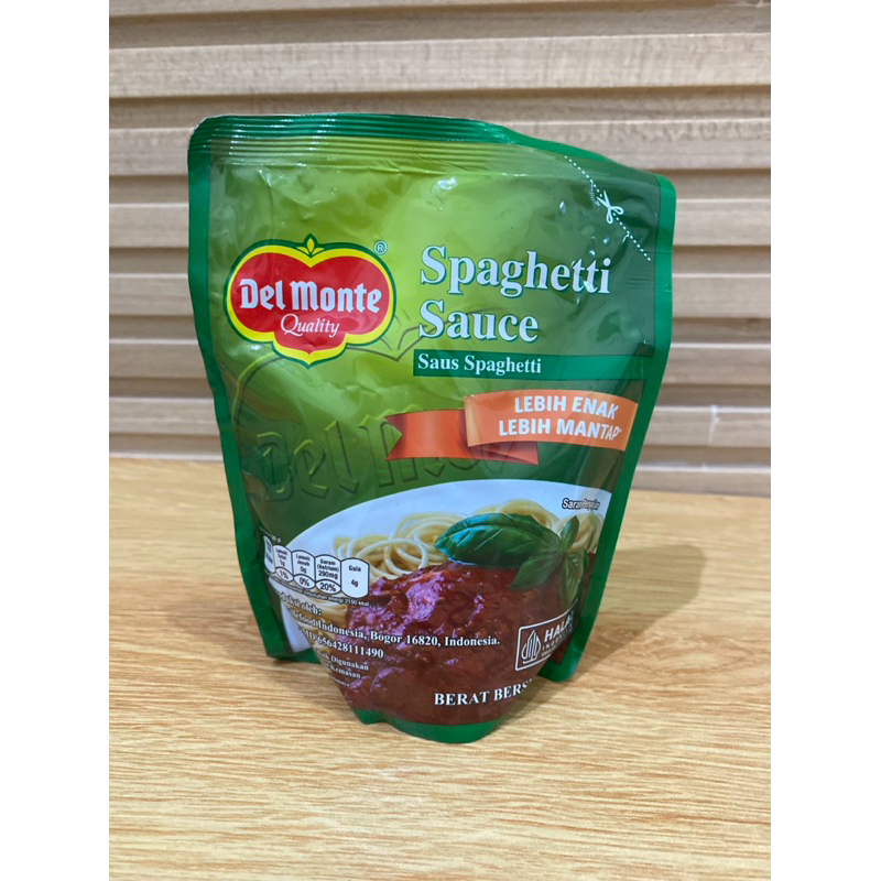 

Delmonte Saus Spagheti Pouch 250 gr