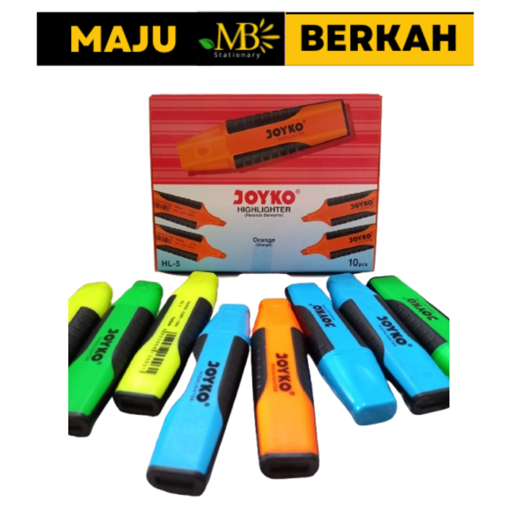 

JOYKO Stabilo 10 Warna / Highlighter Joyko 10 Color