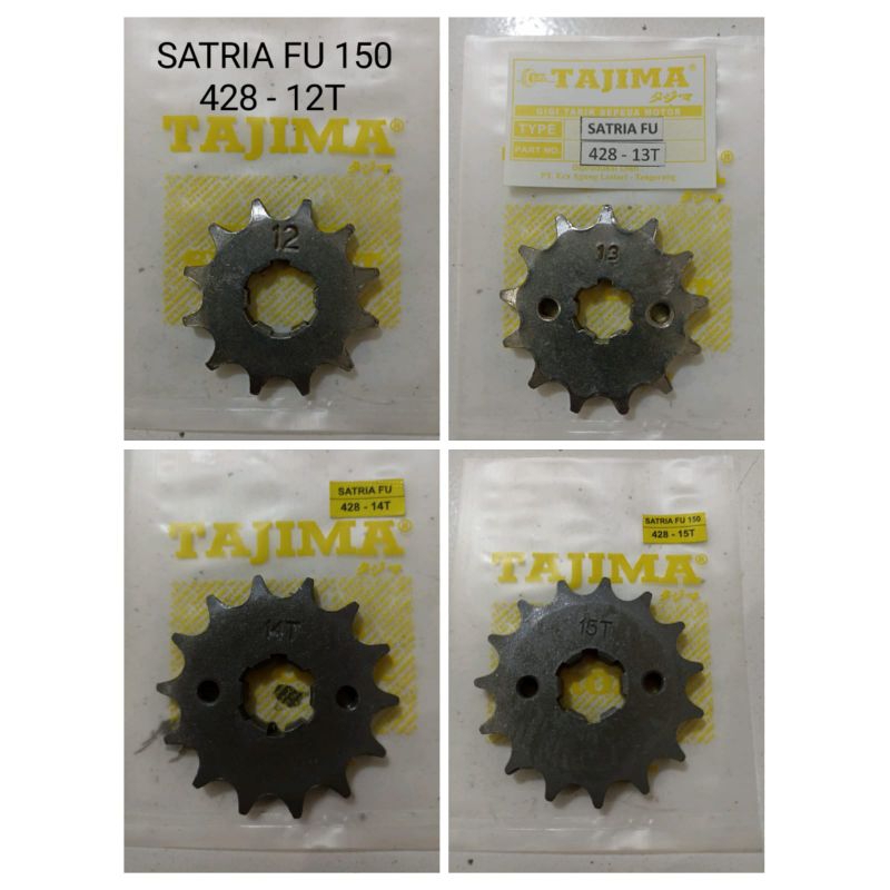 Gir ger depan satria fu 150 / new 428 - 12, 13, 14, 15