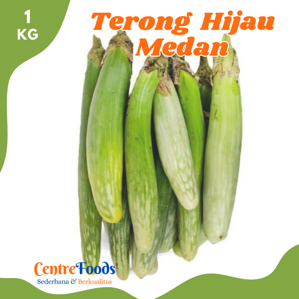 

TERONG HIJAU Medan - Terong Telunjuk Fresh | 1.000gr [ Harga Per KG ]